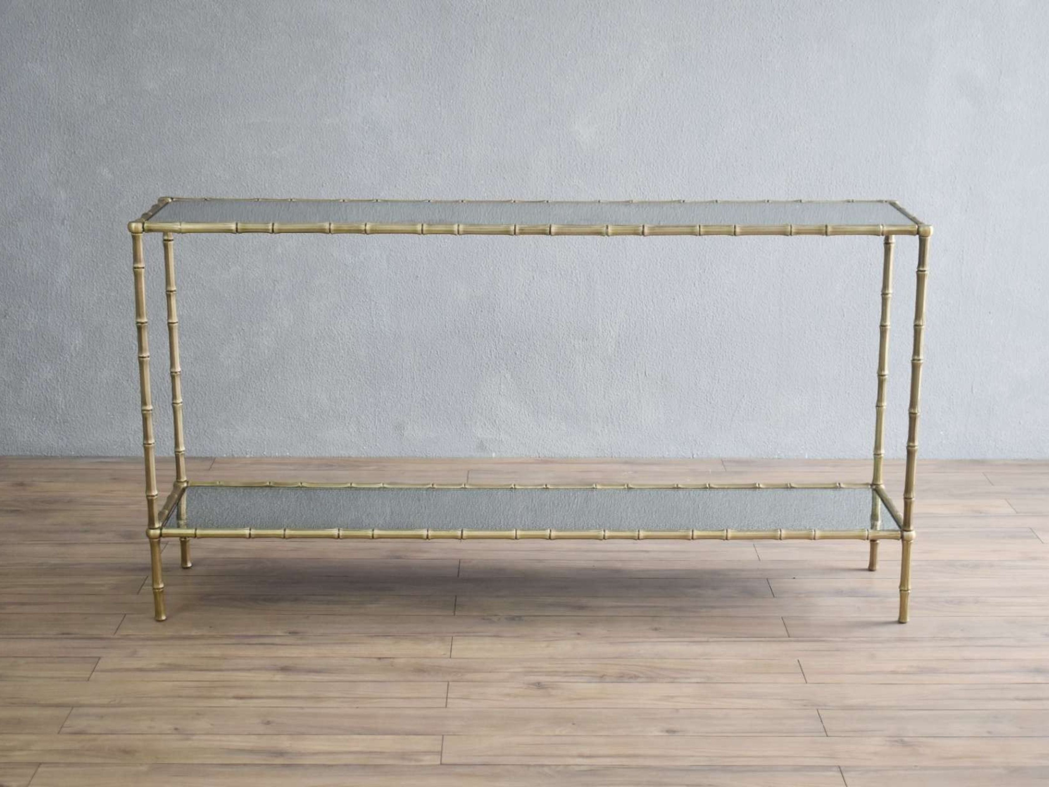 Bamboo Console Table