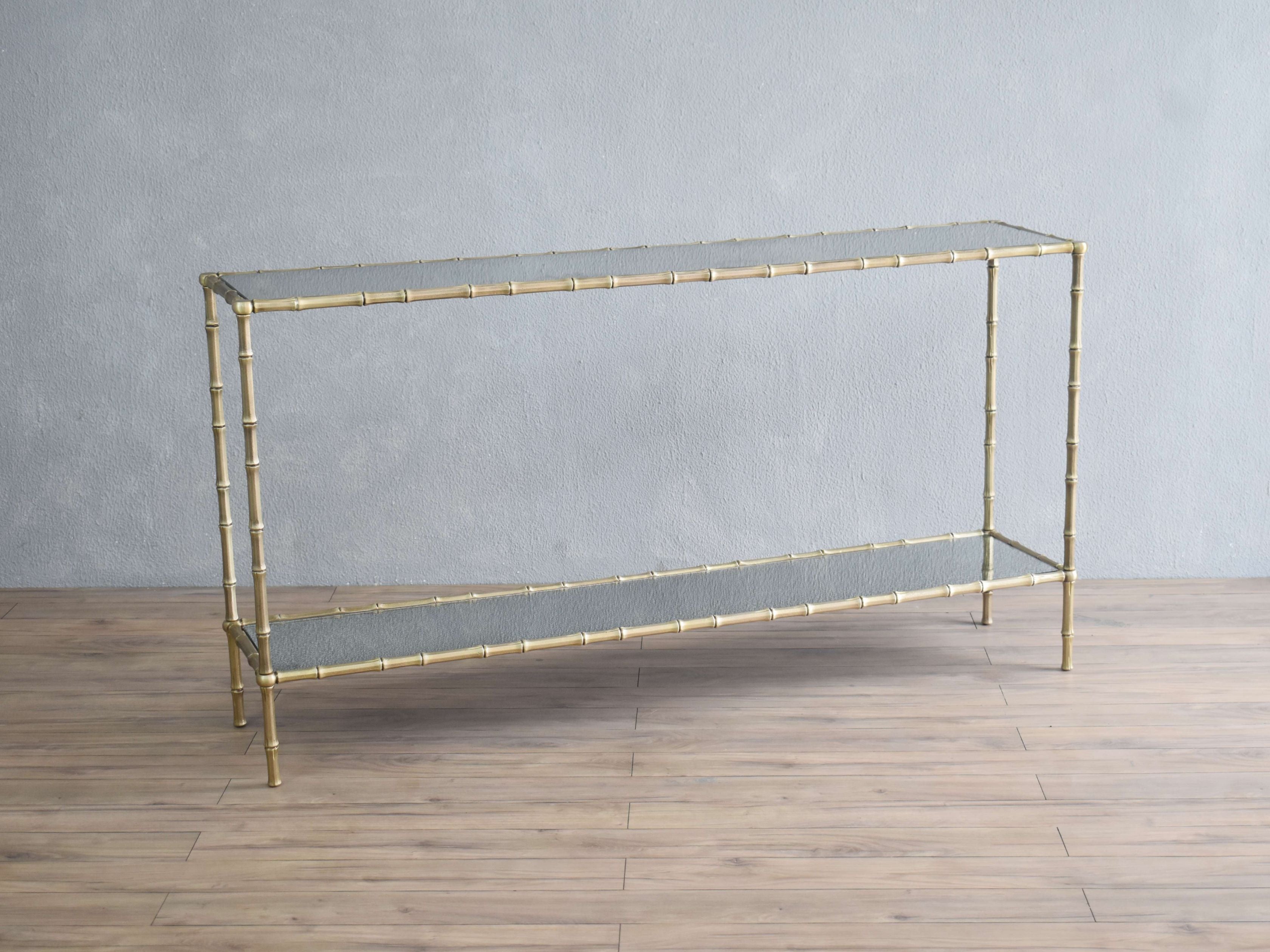 Bamboo Console Table